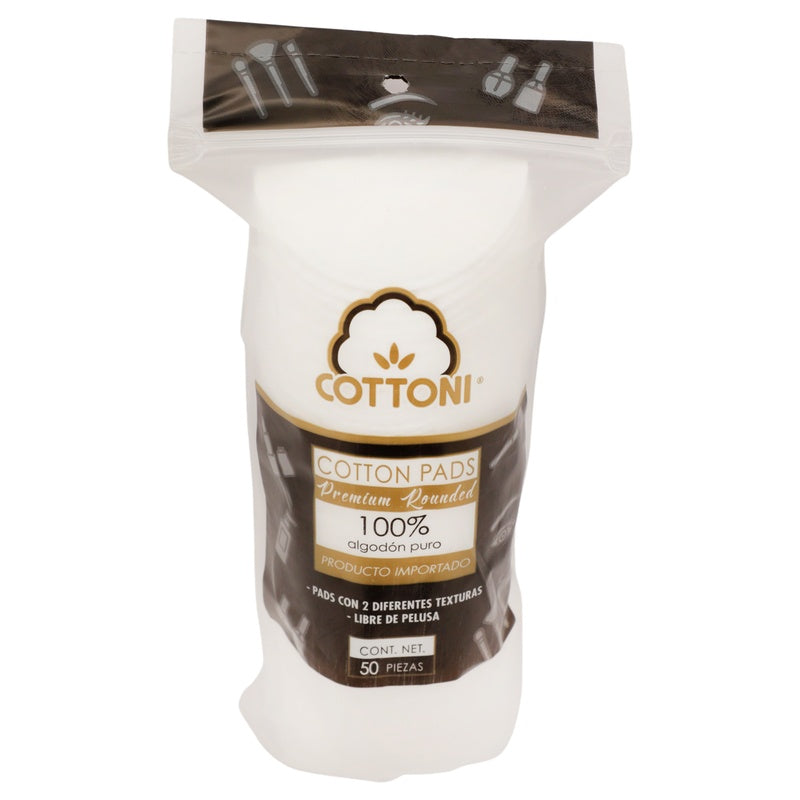 Almohadillas Cottoni Algodón Redonda Con 50 7503014279682