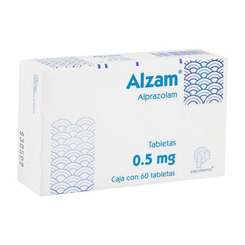 Alzam 0.50 Mg Con 60 Tabletas