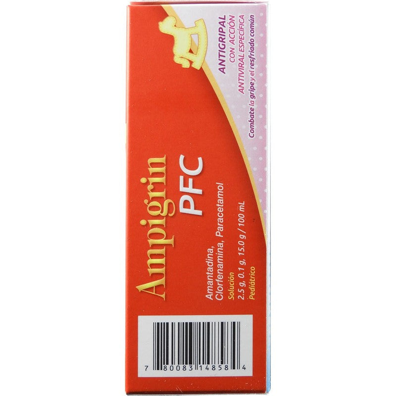 Amantadina  Clorfenamina  Paracetamol 2.5 .10015 Gr100 Ml 30 Ml Pediátrico Solución Rosel 1015 2510015100301015 16