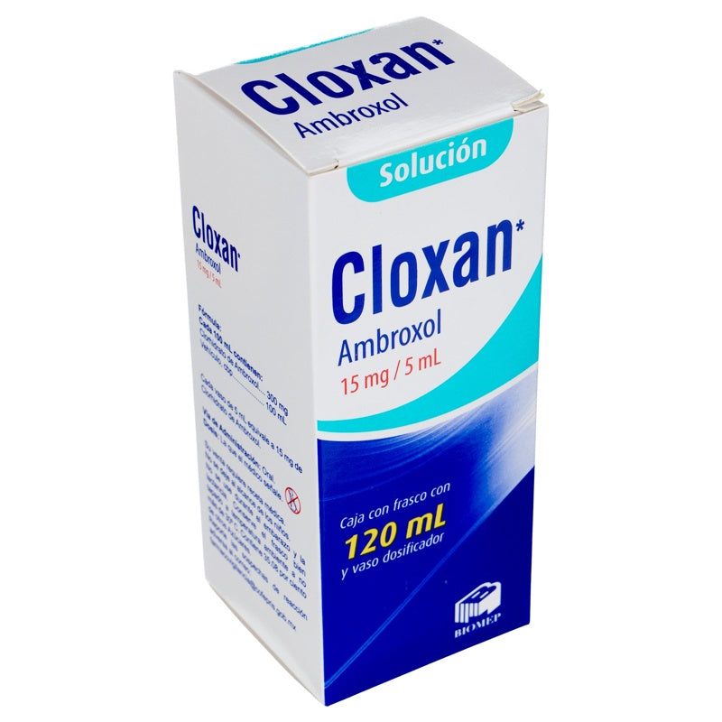 Ambroxol 300 Mg / 100 Ml 120 Ml Jarabe Cloxan