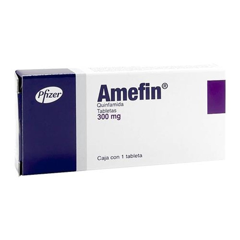 Amefin 300 Mg Con 1 Tabletas