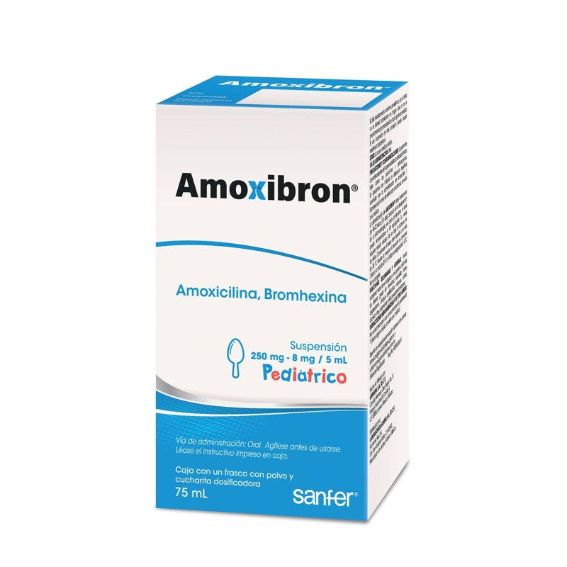 Amoxibron 250 / 8 Mg / 5 Ml 75 Ml Suspensión