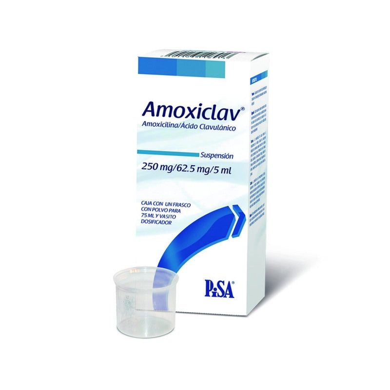 Amoxiclav 250 / 62.5 Mg / 5 Ml 75 Ml Suspensión