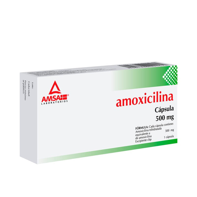 Ampicilina 250 Mg Con 20 Capsulas Mexapin 7503001007151 10