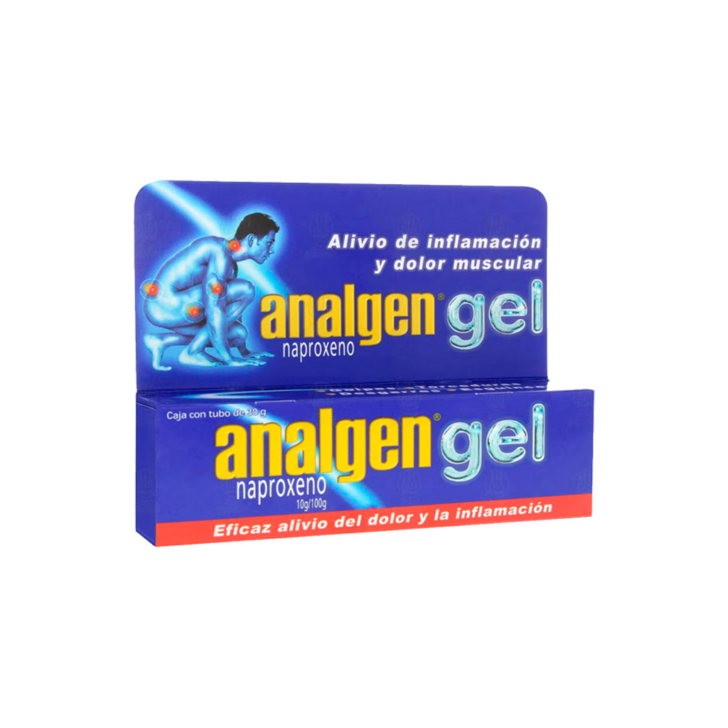 Analgen 1% 30 Gr Gel Tópica 7501299309605