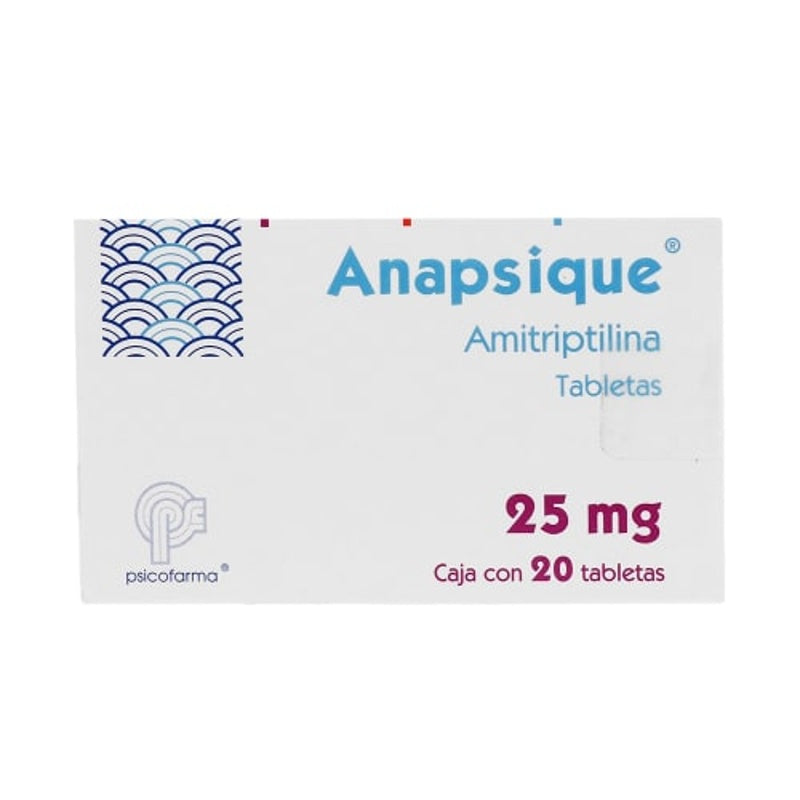 Anapsique 25 Mg Con 2O Tabletas
