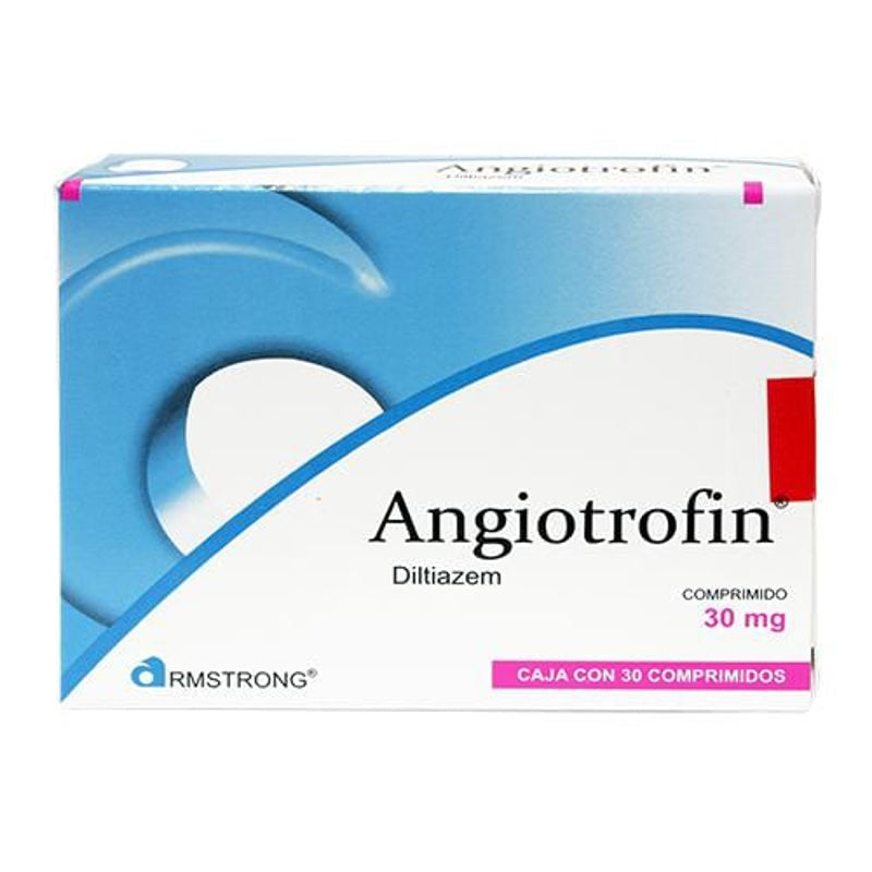 Angiotrofin 30 Mg Con 30 Tabletas