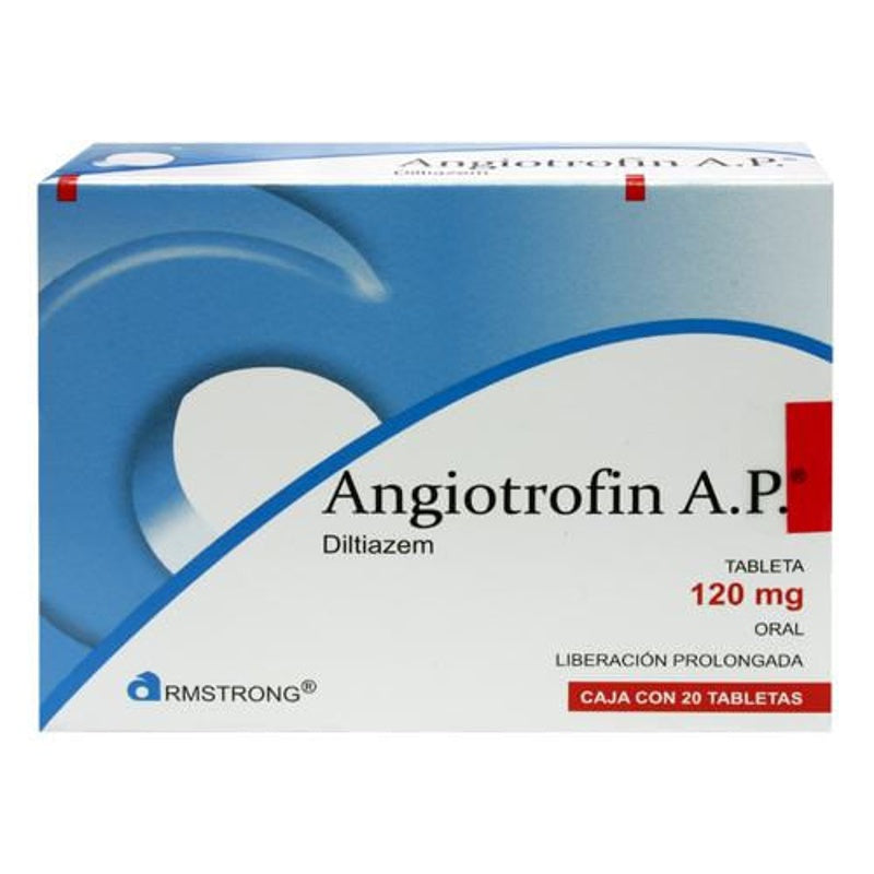 Angiotrofin Ap 120 Mg Con 20 Tabletas