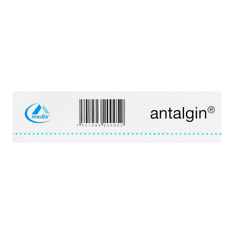 Antalgin 60 Mg Con 20 Capsulas
