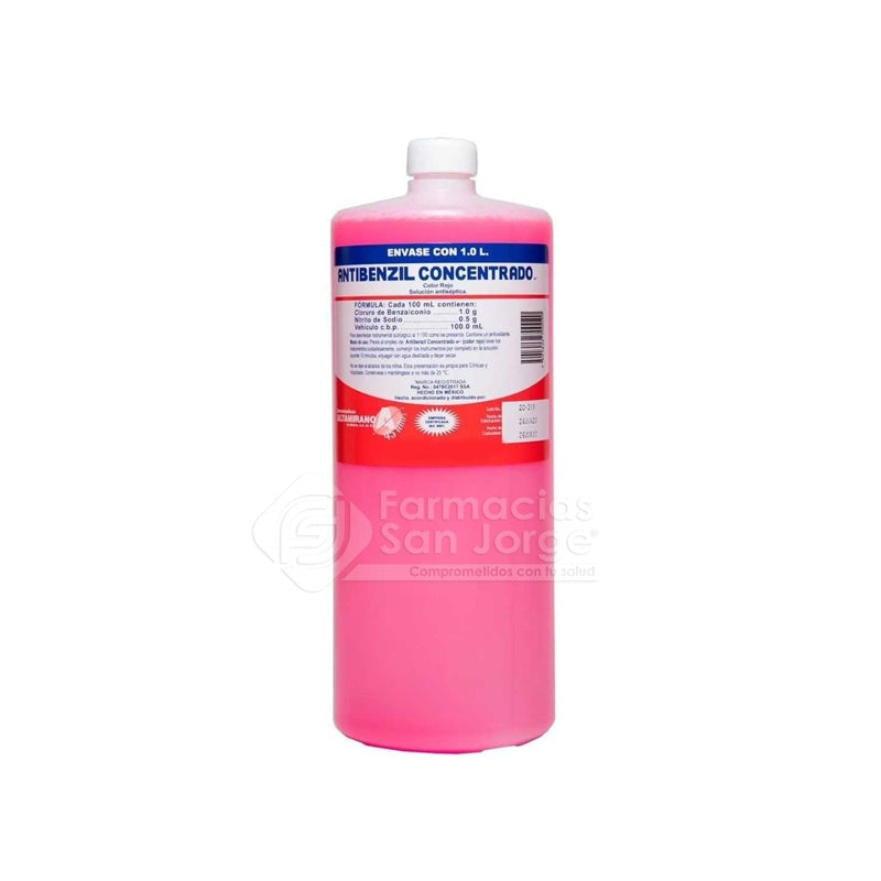 Antibenzil Jabon Quirurgico Al 1% 1 Ltt