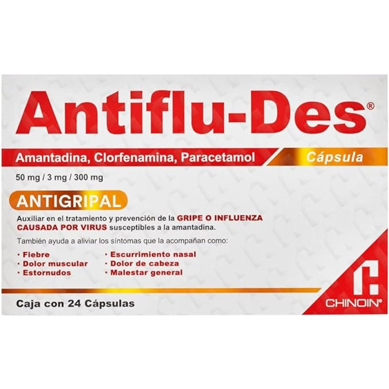 Antifludes 24 Capsulas