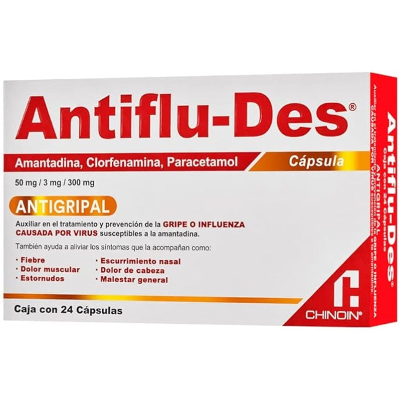 Antifludes 24 Capsulas
