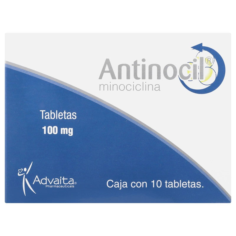 Antinocil 100 Mg Con 10 Tabletas 7501258214278