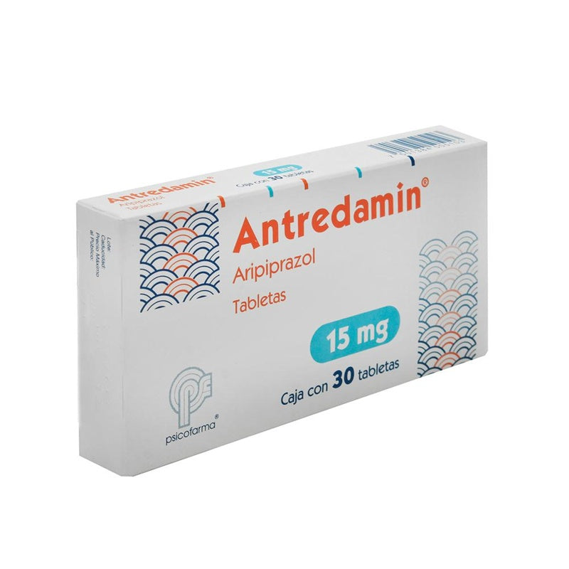 Antredamin 15 Mg Con 30 Tabletas