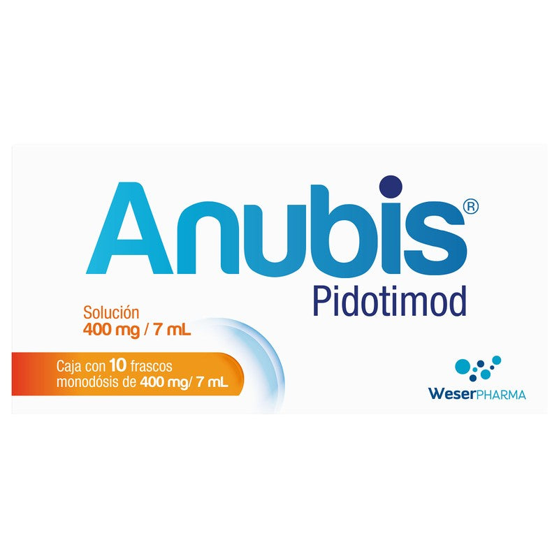 Anubis 400 Mg  7 Ml 7Frascos Oral 7501300450678