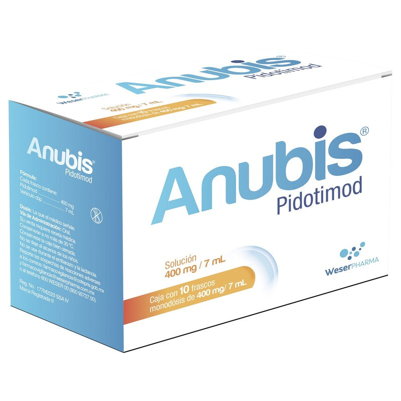 Anubis 400 Mg  7 Ml 7Frascos Oral 7501300450678 3