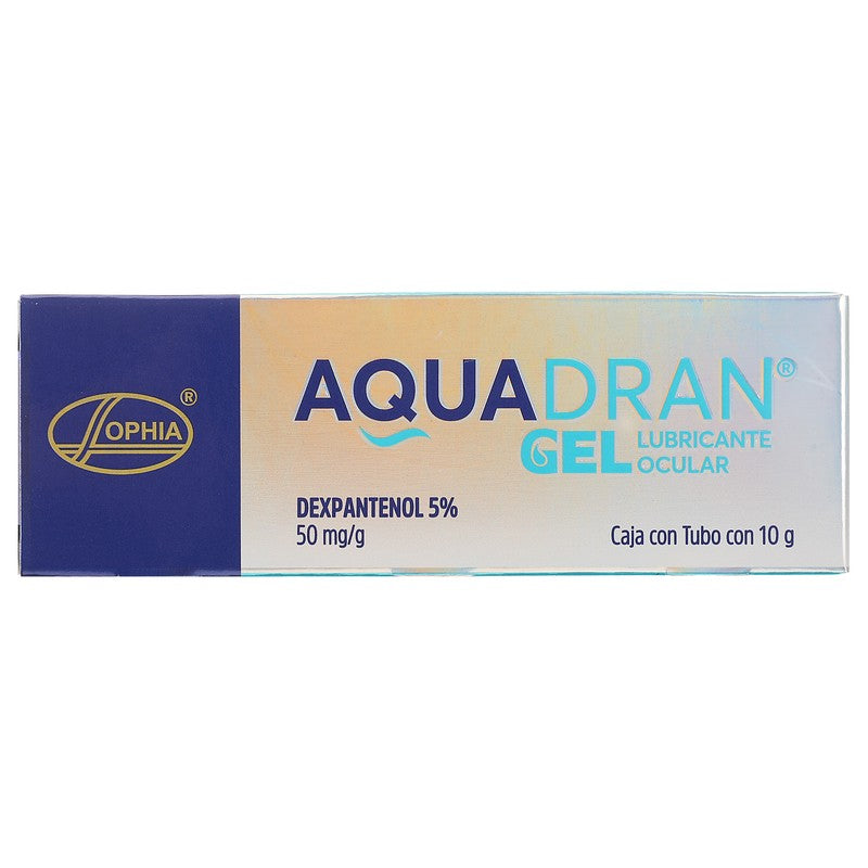 Aquadran 50 Mg  Gr 10 Gr Gel Oft 736085416169