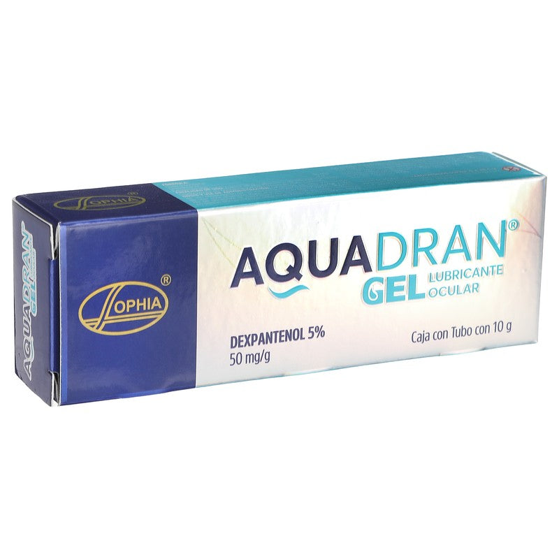 Aquadran 50 Mg  Gr 10 Gr Gel Oft 736085416169 2