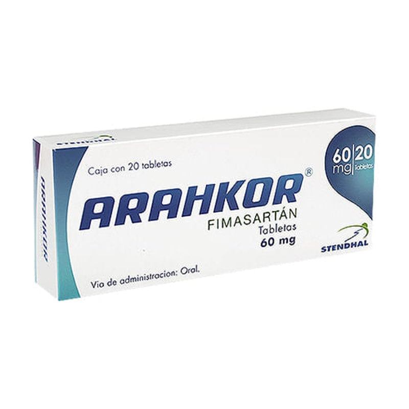 Arahkor 60 Mg Con 20 Tabletas
