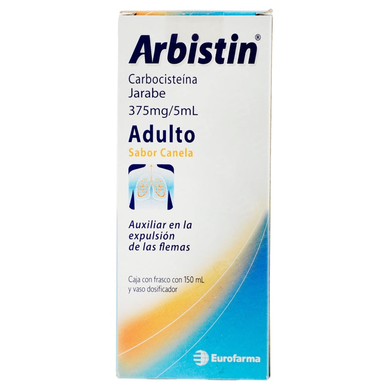 Arbistin Adulto 7.5 Gr / 100 Ml 150 Ml Canela Jarabe