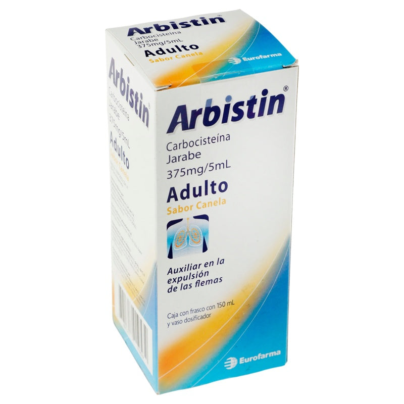 Arbistin Adulto 7.5 Gr / 100 Ml 150 Ml Canela Jarabe