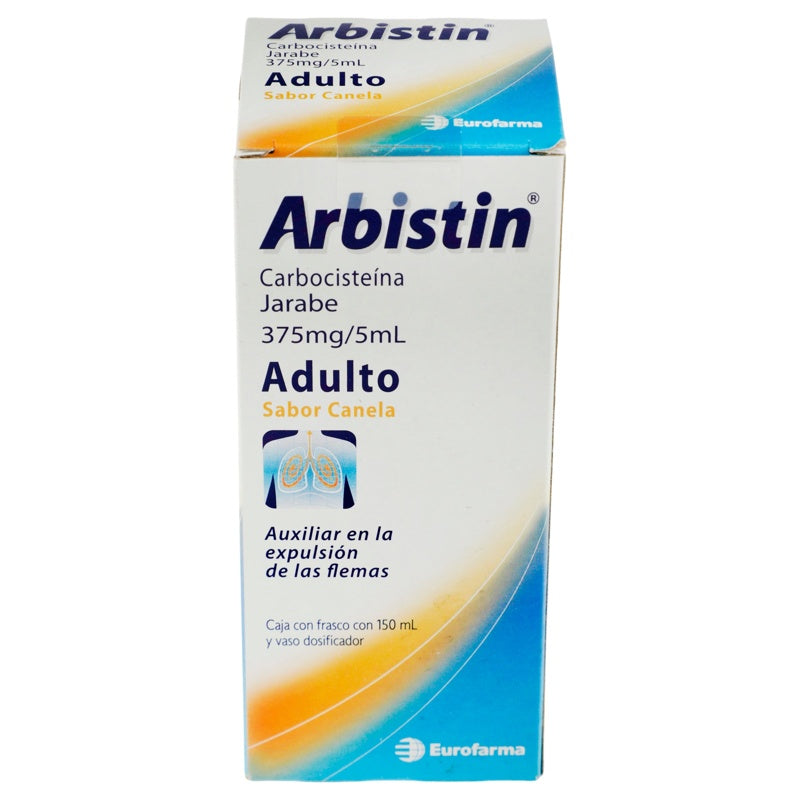 Arbistin Adulto 7.5 Gr / 100 Ml 150 Ml Canela Jarabe