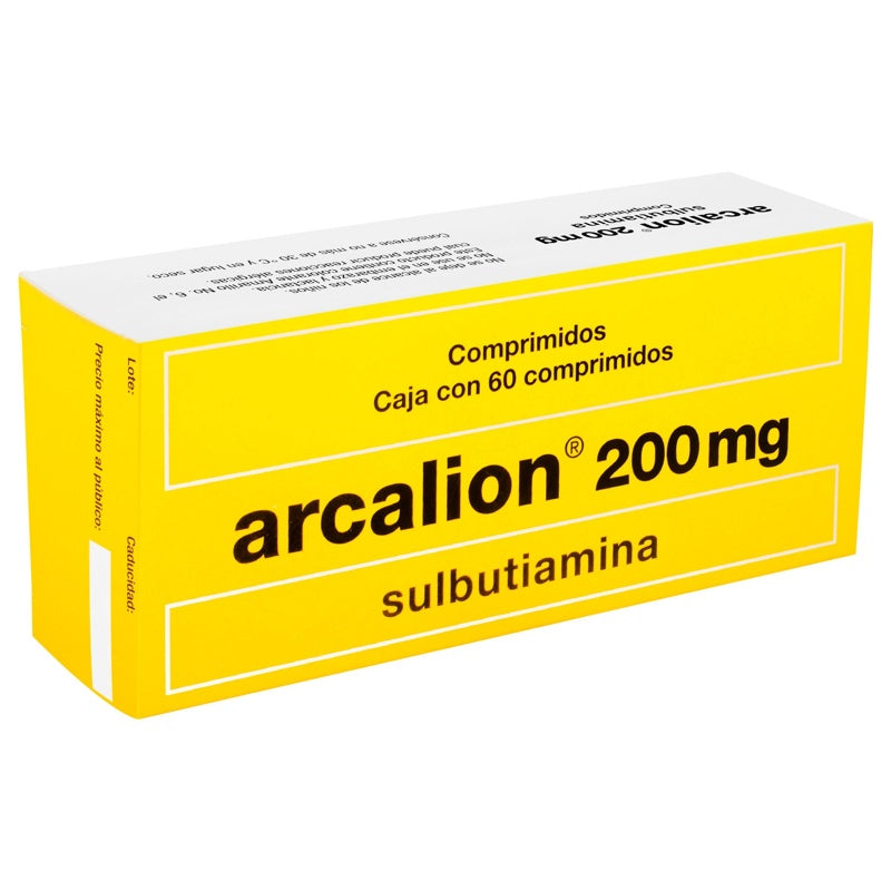 Arcalion 200 Mg Con 60 Comprimidos