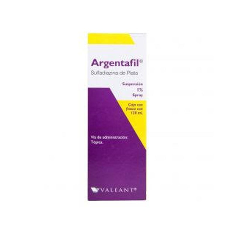 Argentafil 1% 120 Ml Solución Tópica Spray