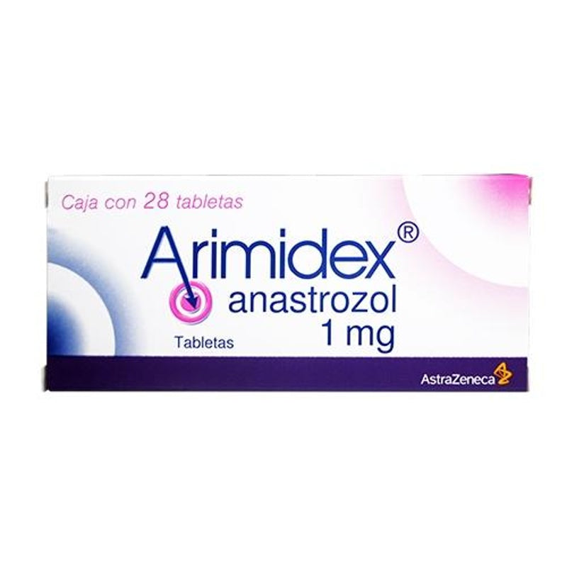 Arimidex 1 Mg Con 28 Comprimidos 7501324403711