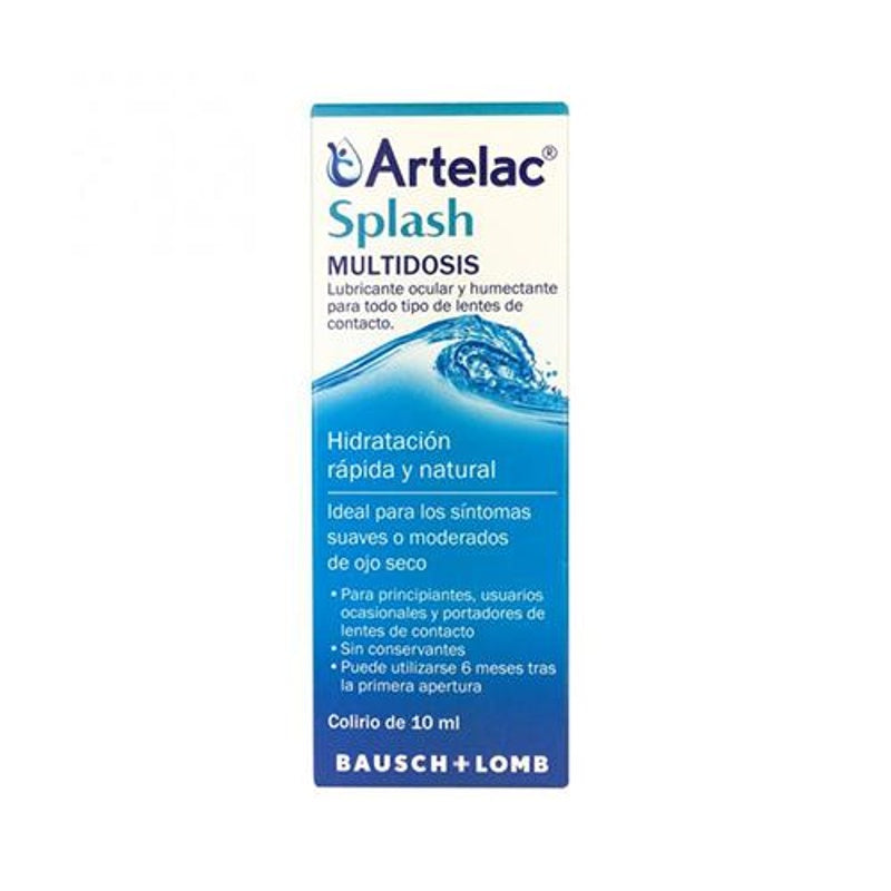 Artelac Splash Multidosis 10 Ml Naranja Gotas