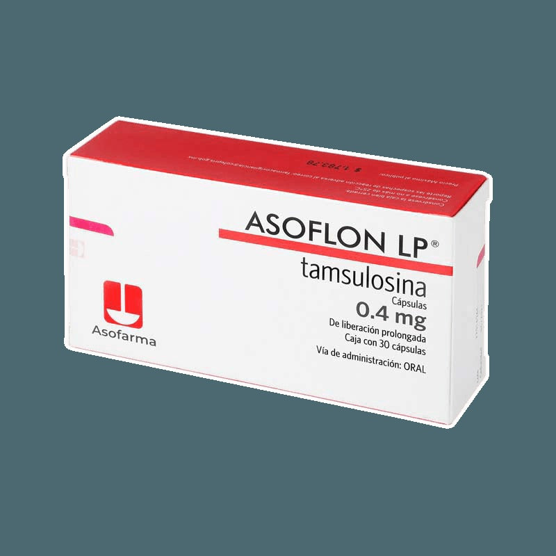 Asoflon 0.4 Mg Con 30 Capsulas