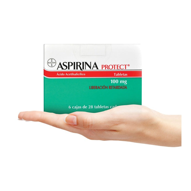 Aspirina Protec 100 Mg Con 28X6 Tabletas