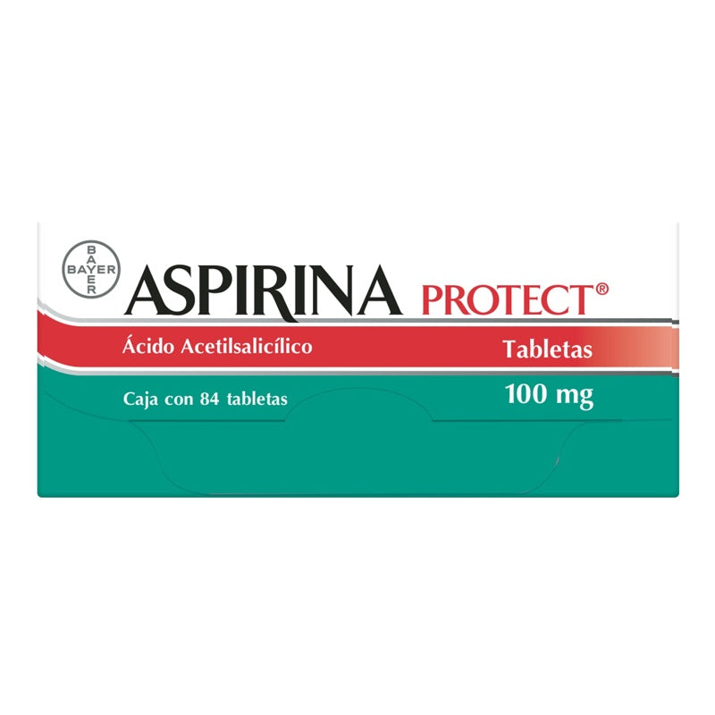 Aspirina Protec 100 Mg Con 84 Tabletas