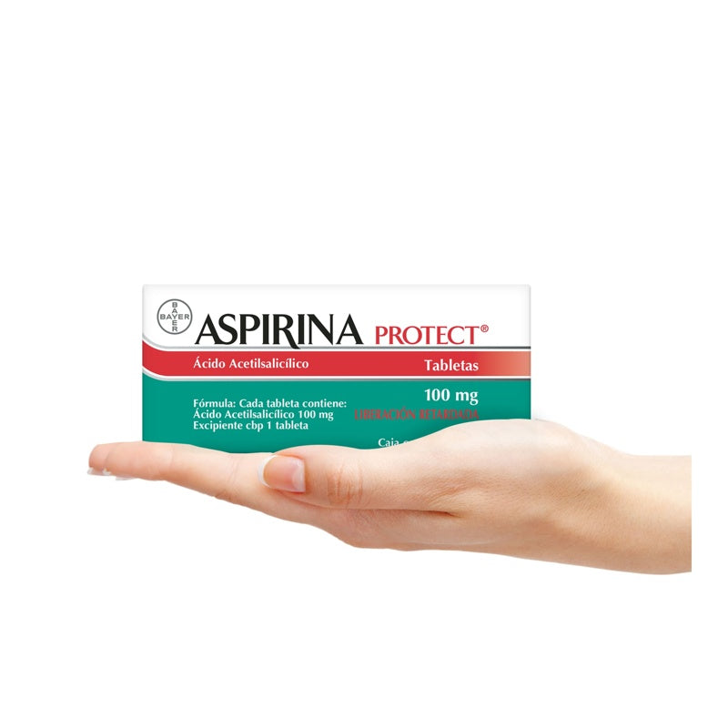 Aspirina Protec 100 Mg Con 84 Tabletas