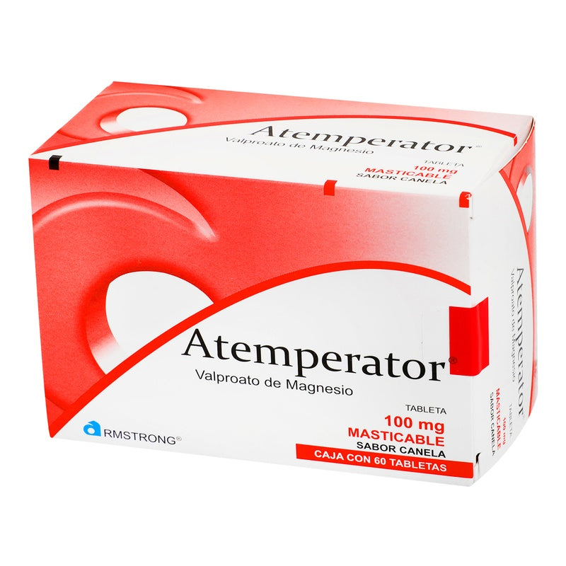 Atemperator 100 Mg Con Canela Tabletas Mast 7501089801418