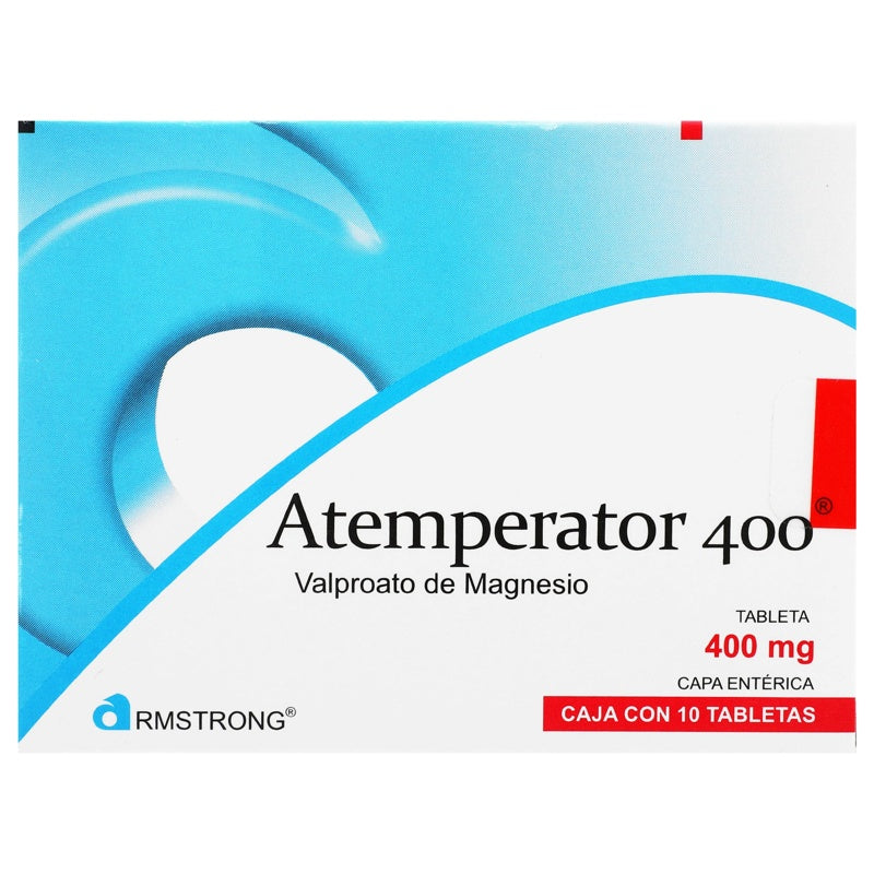 Atemperator 400 Mg Con 10 Tabletas