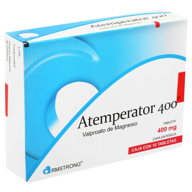 Atemperator 400 Mg Con 10 Tabletas