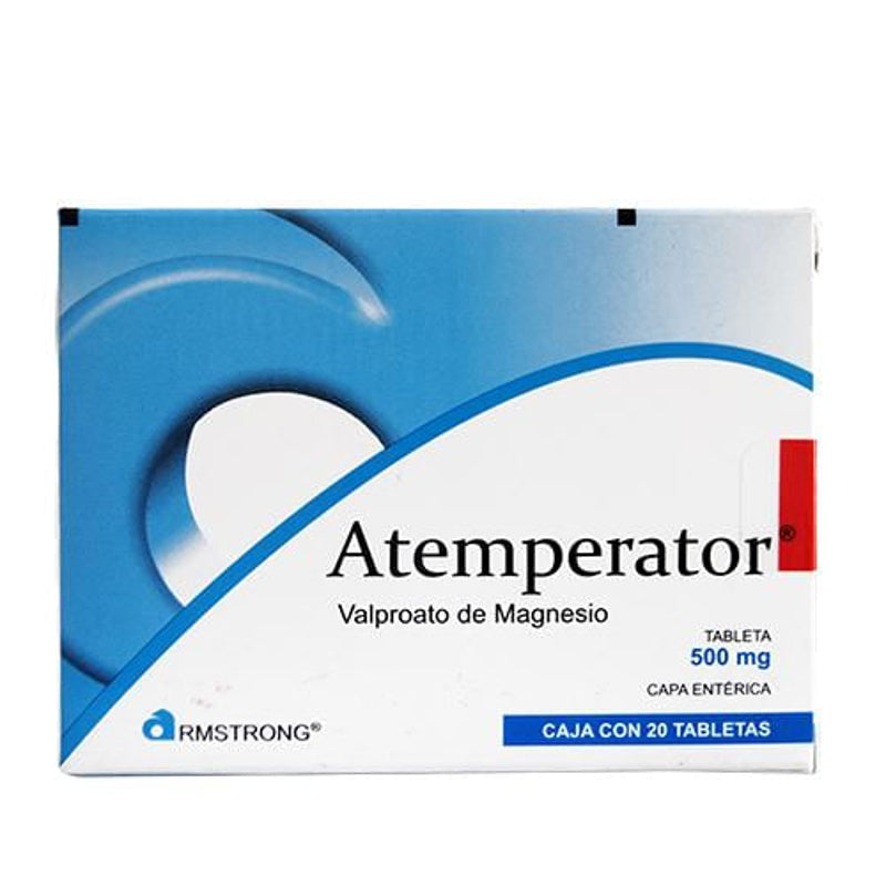 Atemperator 500 Mg Con 20 Tabletas