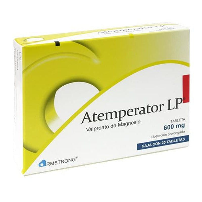Atemperator Lp 600 Mg Con 20 Tabletas