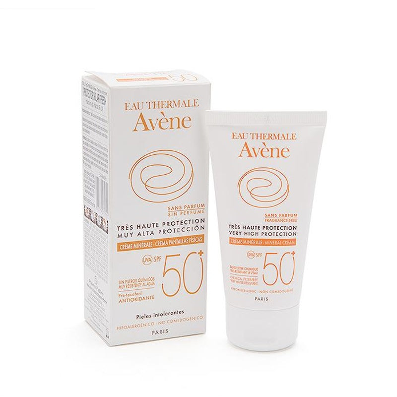 Avene Bloqueador Solar Fps 50 Muy Alta Protrección 50 Ml
