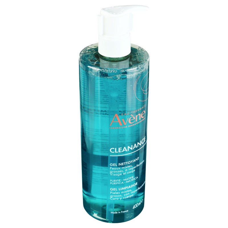 Avene Cleanance Piel Grasa 400 Ml Gel Limpiador 3282770207774 2
