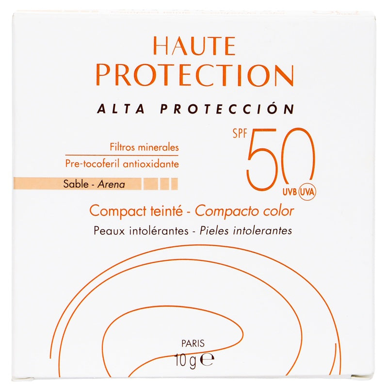 Avene Protector Piel Intolerantes Compact Color Fps 50 10 Gr