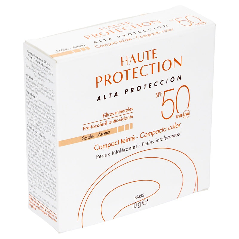 Avene Protector Piel Intolerantes Compact Color Fps 50 10 Gr
