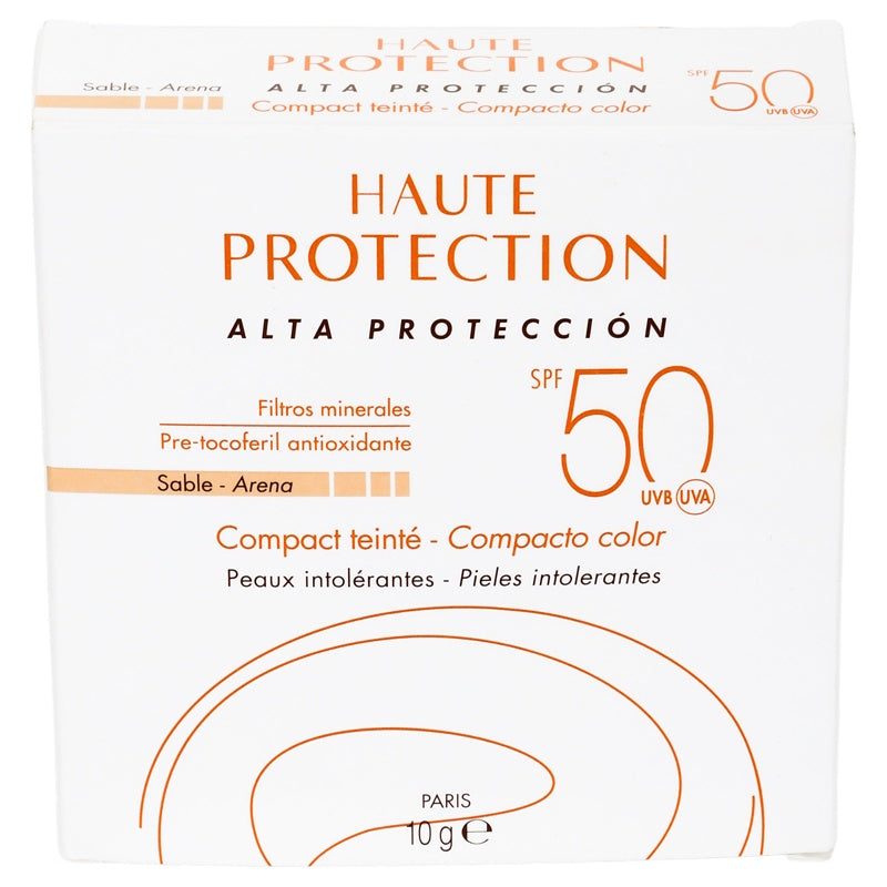 Avene Protector Piel Intolerantes Compact Color Fps 50 10 Gr