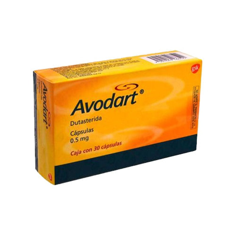 Avodart 0.50 Mg Con 30 Capsulas