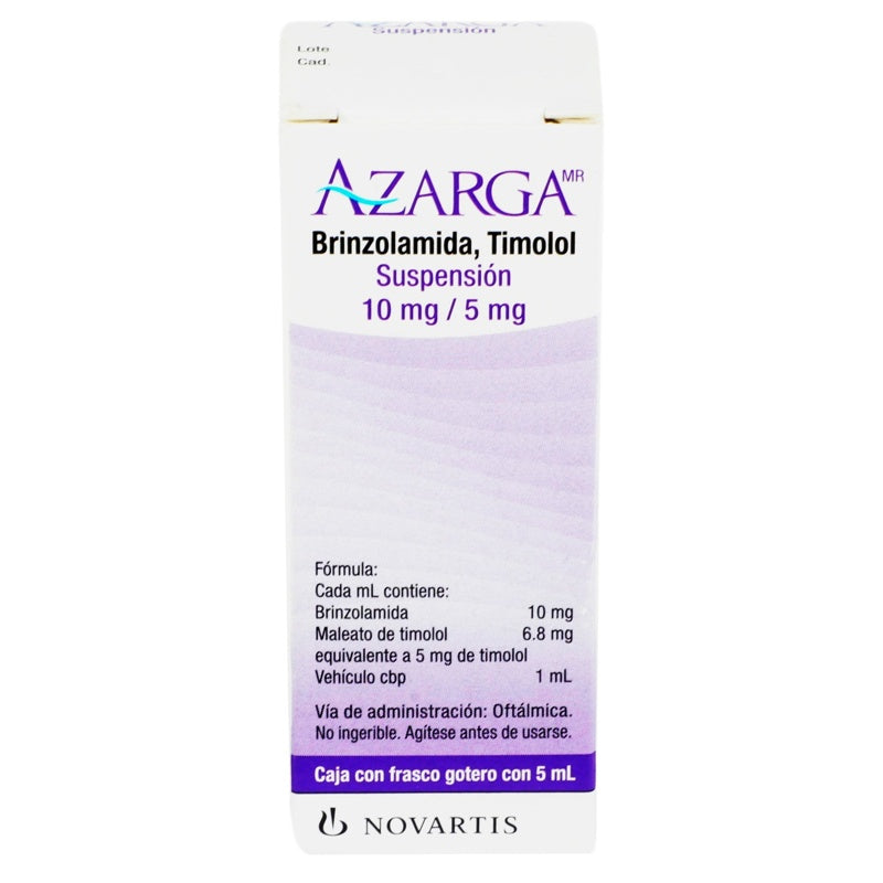 Azarga 10 / 5 Mg / Ml 5 Ml Naranja Gotas 0664