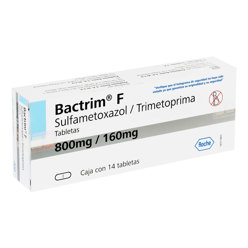 Bactrim F 800 / 160 Mg Con 15 Tabletas 0210