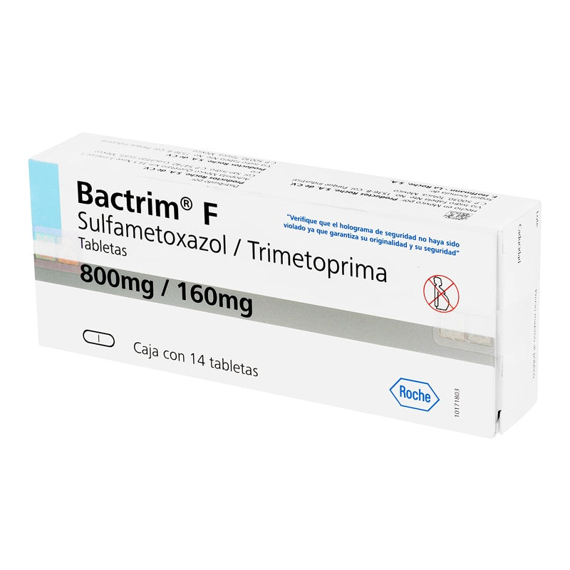 Bactrim F 800 / 160 Mg Con 15 Tabletas 0210
