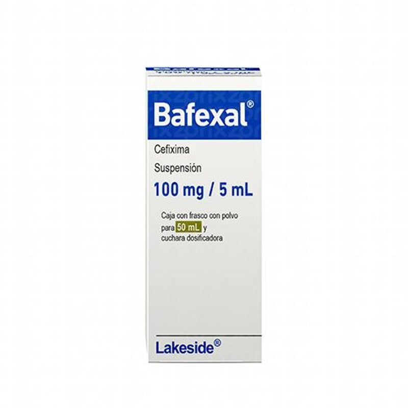 Bafexal 100 Mg / 5 Ml 50 Ml Suspensión