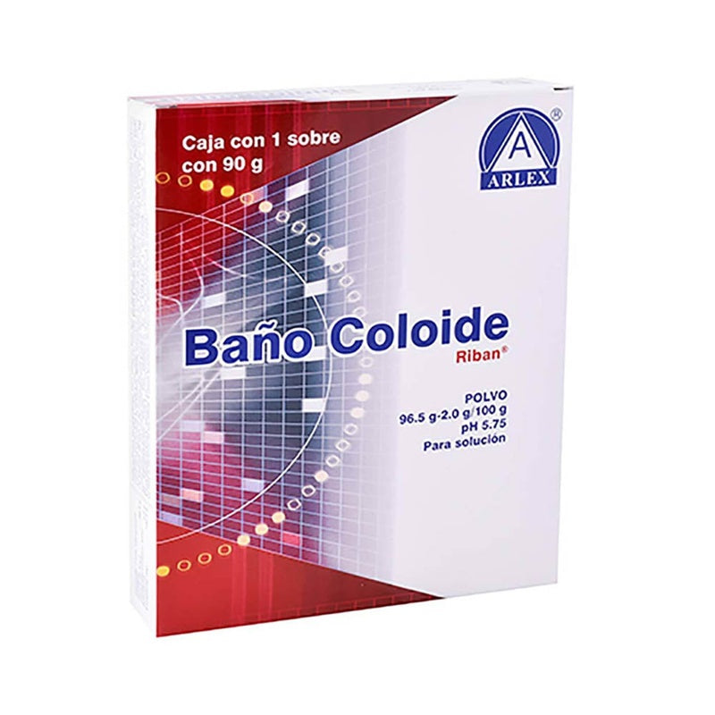 Baño Coloide Ph 5.75 96.5 / 2 Gr / 100 Gr 90 Gr Polvo Tópica Arlex
